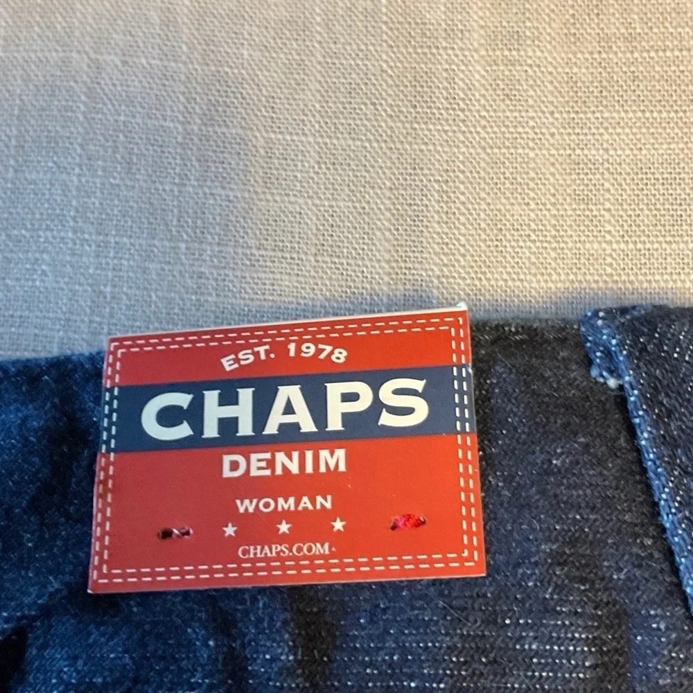 Chaps Women's Navy Boot Cut Jeans